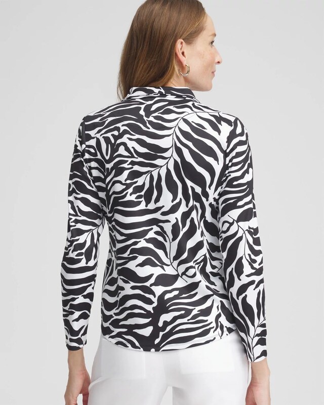 Zenergy UPF Long Sleeve Half Zip Top - image 3